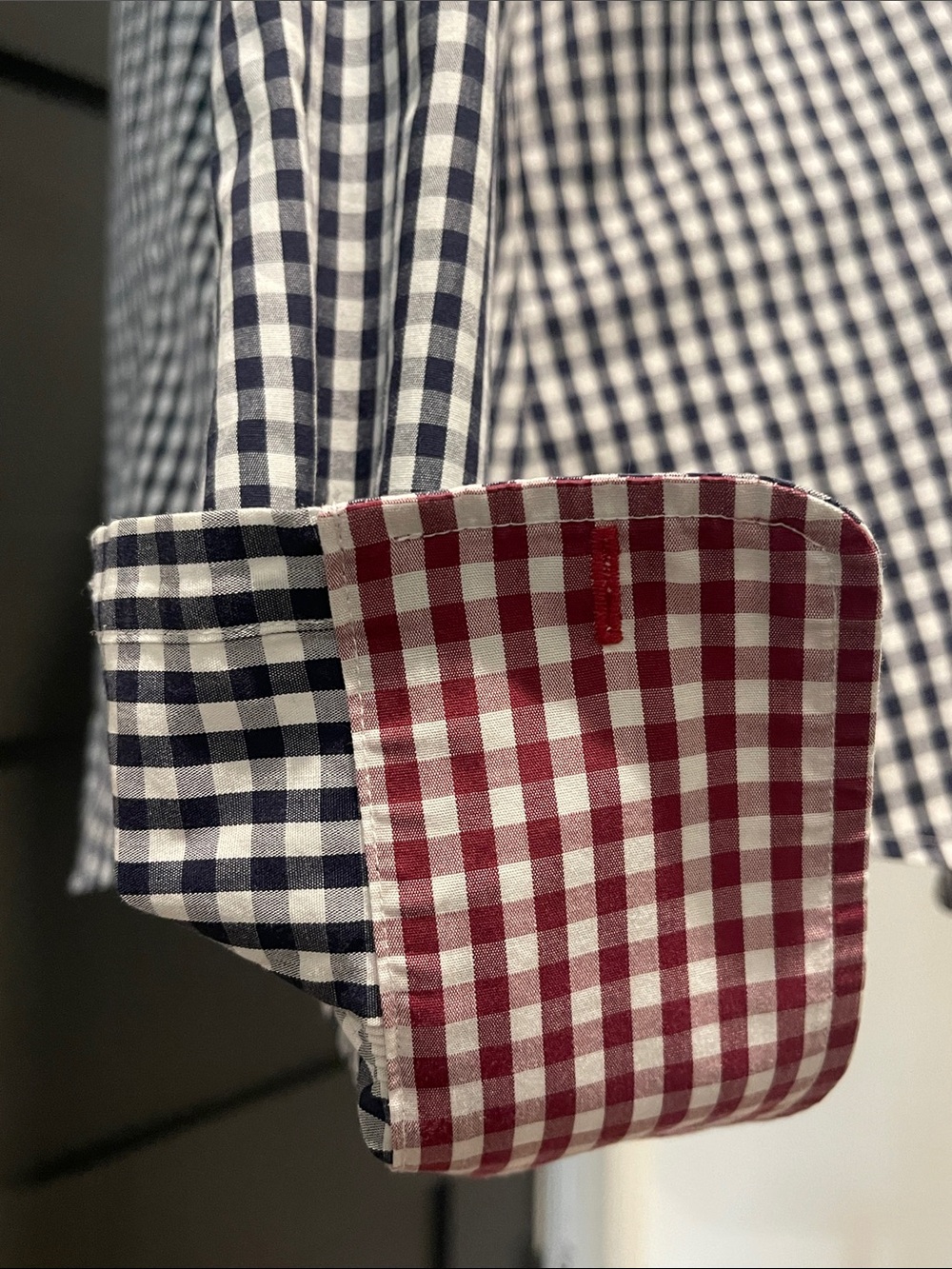 Brooks Brothers Preppy Luxury Gingham Cotton Shirt With Tortoise Buttons Size 12 - Picture 5 of 8